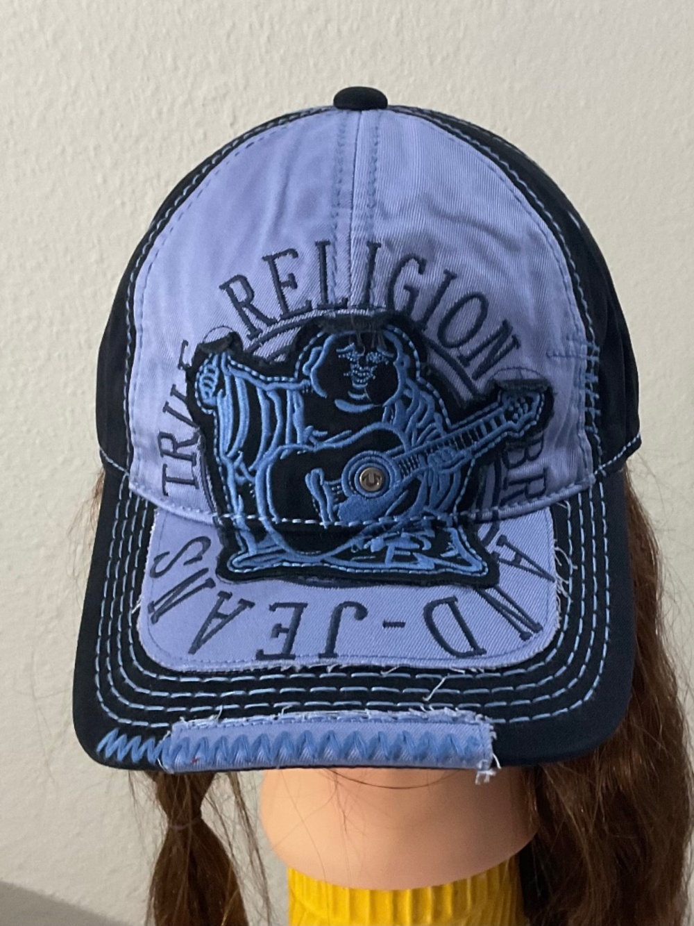 True religion Trucker hat.